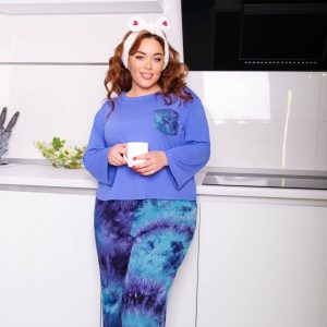 DO2071 піжама/ домашній костюм : кофта + штани