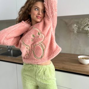 DO2505 піжама/ домашній костюм : кофта + штани