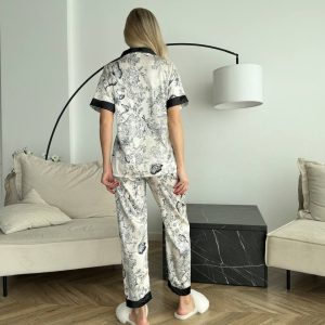 DO2797 піжама/ домашній костюм : сорочка + штани