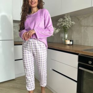 DO2530/2 піжама/ домашній костюм : кофта + штани
