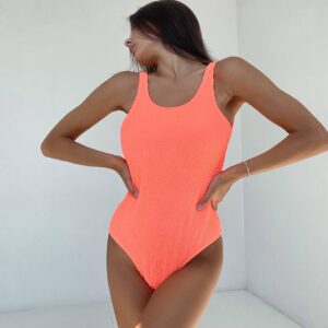 Стильний суцільний купальник зі знімними чашками [SW1333/7]