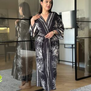 Елегантне кімоно для домашнього відпочинку [SW682]