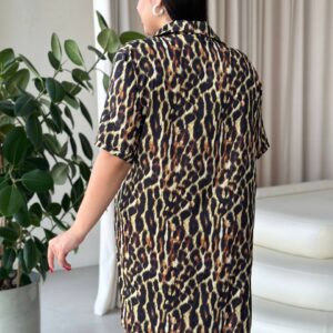 Розкішна шовкова сорочка PLUS SIZE [DO3508]